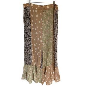 The Zig Zag Stripe size 3XL baggie pants art to wear mix match prints zebra colo